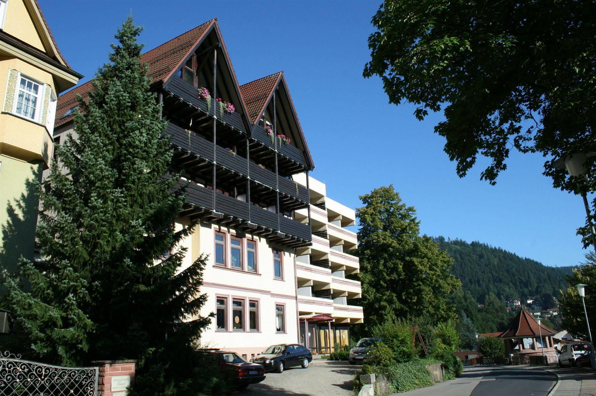Hotel Bergfrieden Bad Wildbad Exterior foto